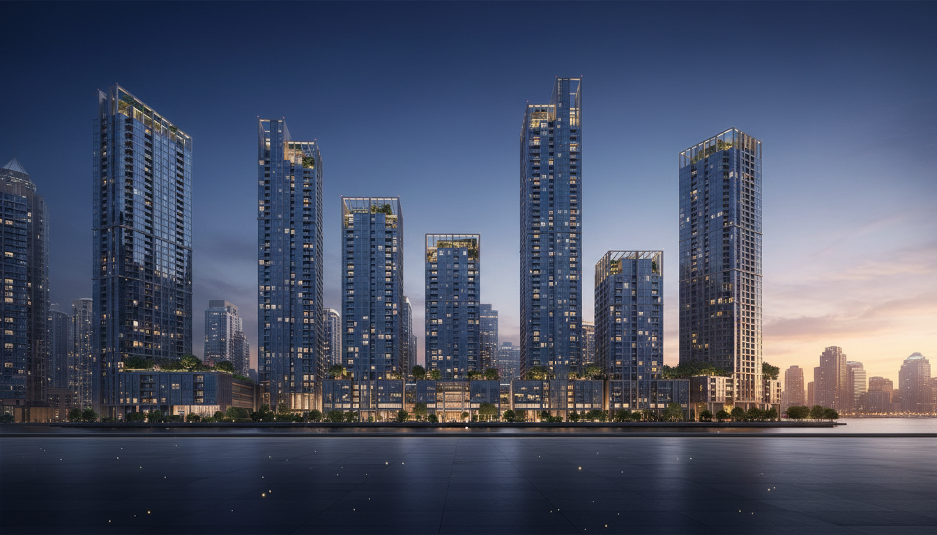 Modern city skyline at twilight representing private equity and alternative investments